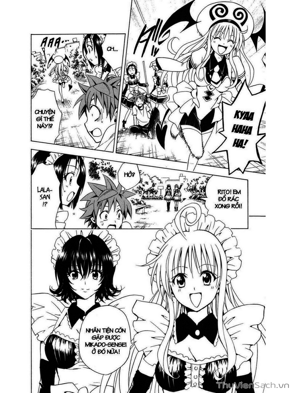 Truyện Tranh Bóng Tối Hoàng Kim - To Love Ru Darkness trang 1925