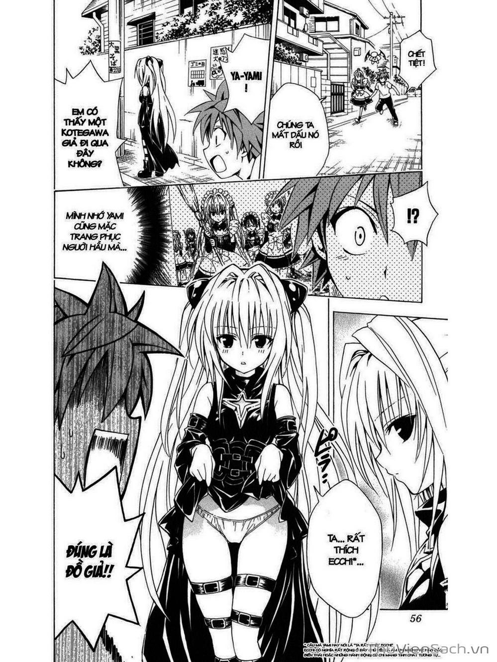 Truyện Tranh Bóng Tối Hoàng Kim - To Love Ru Darkness trang 1931