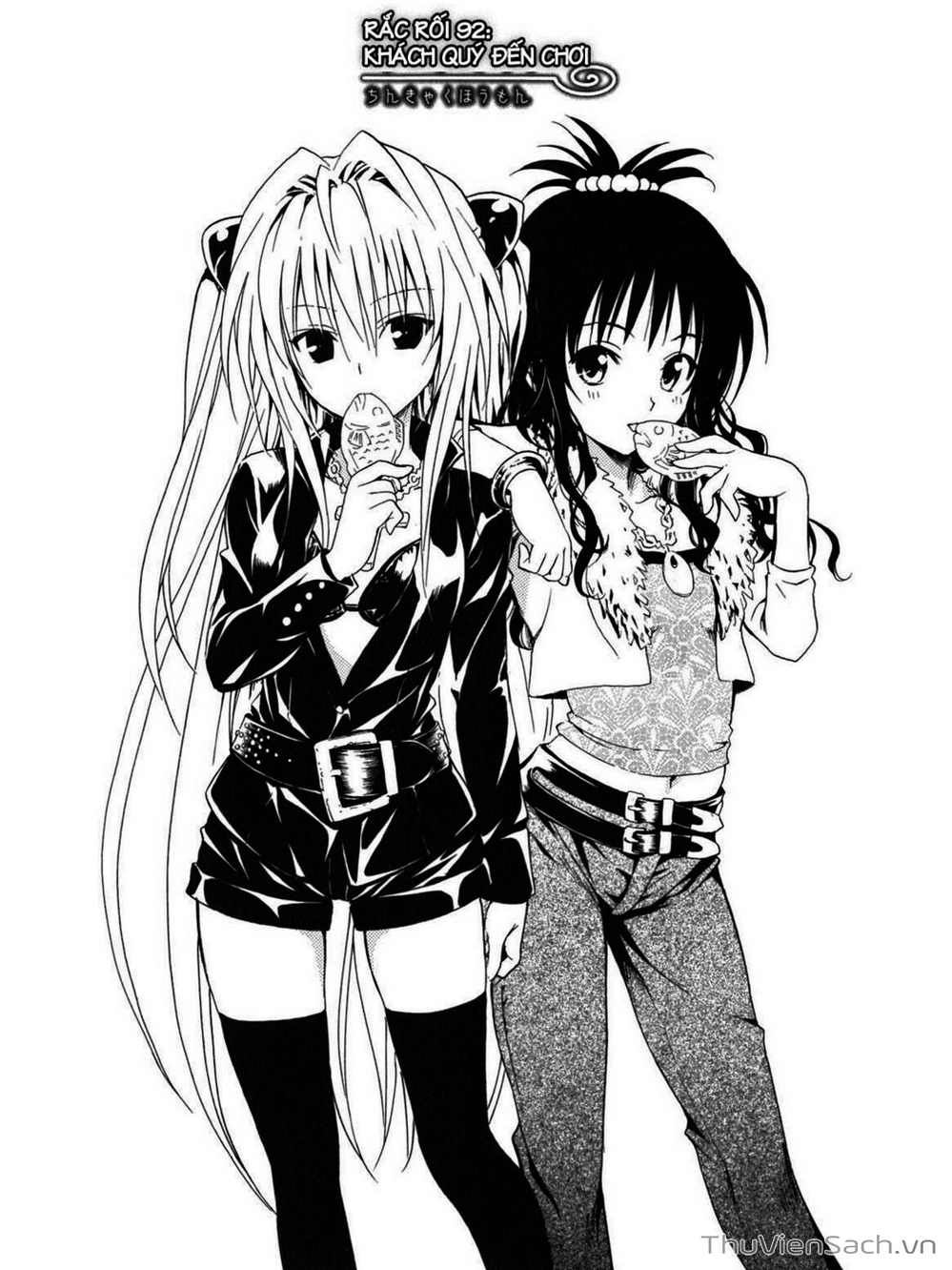 Truyện Tranh Bóng Tối Hoàng Kim - To Love Ru Darkness trang 1946