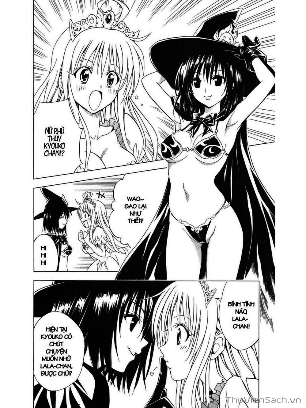 Truyện Tranh Bóng Tối Hoàng Kim - To Love Ru Darkness trang 2029