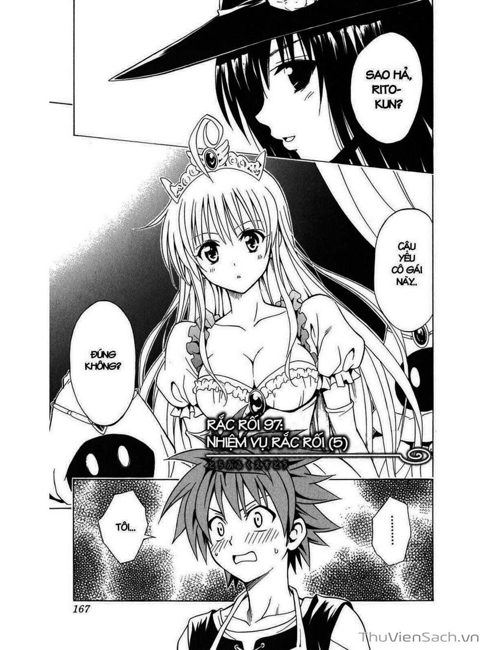 Truyện Tranh Bóng Tối Hoàng Kim - To Love Ru Darkness trang 2048