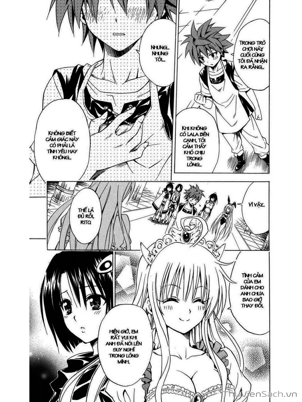 Truyện Tranh Bóng Tối Hoàng Kim - To Love Ru Darkness trang 2056