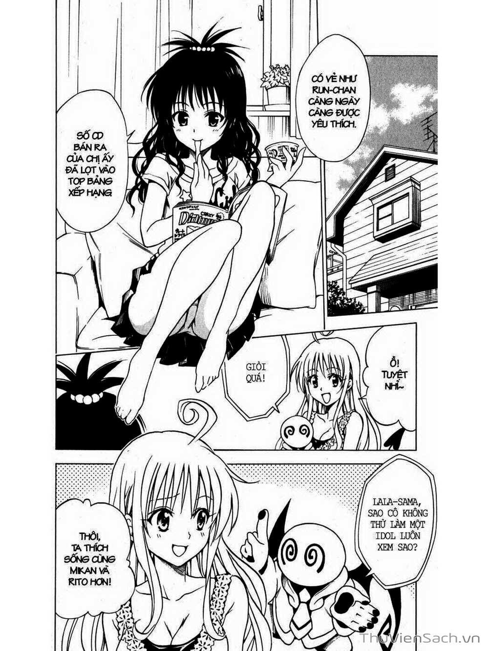 Truyện Tranh Bóng Tối Hoàng Kim - To Love Ru Darkness trang 2199