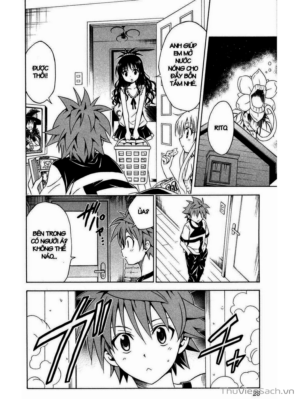 Truyện Tranh Bóng Tối Hoàng Kim - To Love Ru Darkness trang 2310