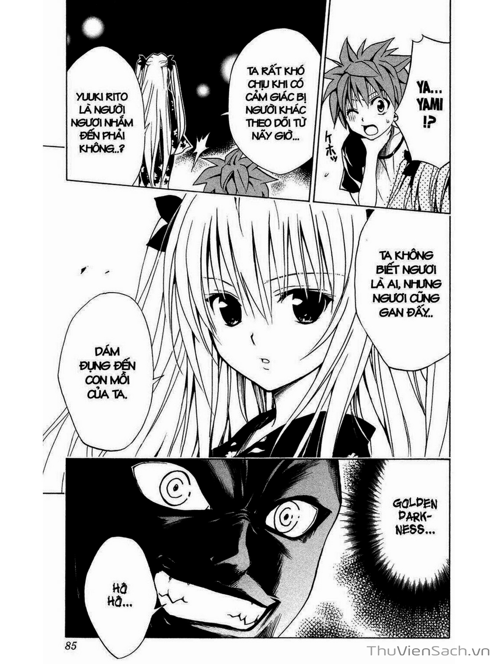 Truyện Tranh Bóng Tối Hoàng Kim - To Love Ru Darkness trang 2366