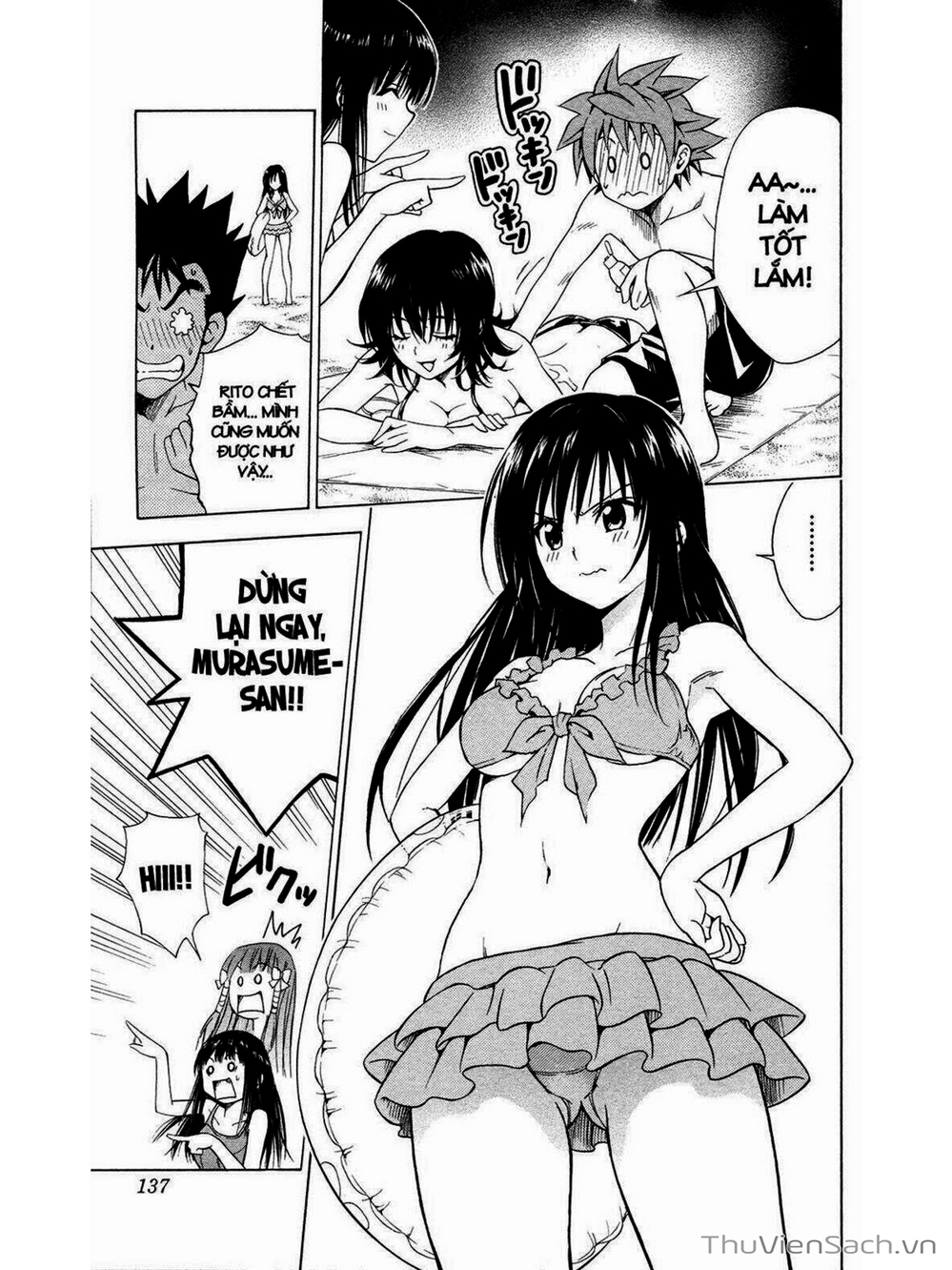 Truyện Tranh Bóng Tối Hoàng Kim - To Love Ru Darkness trang 2416