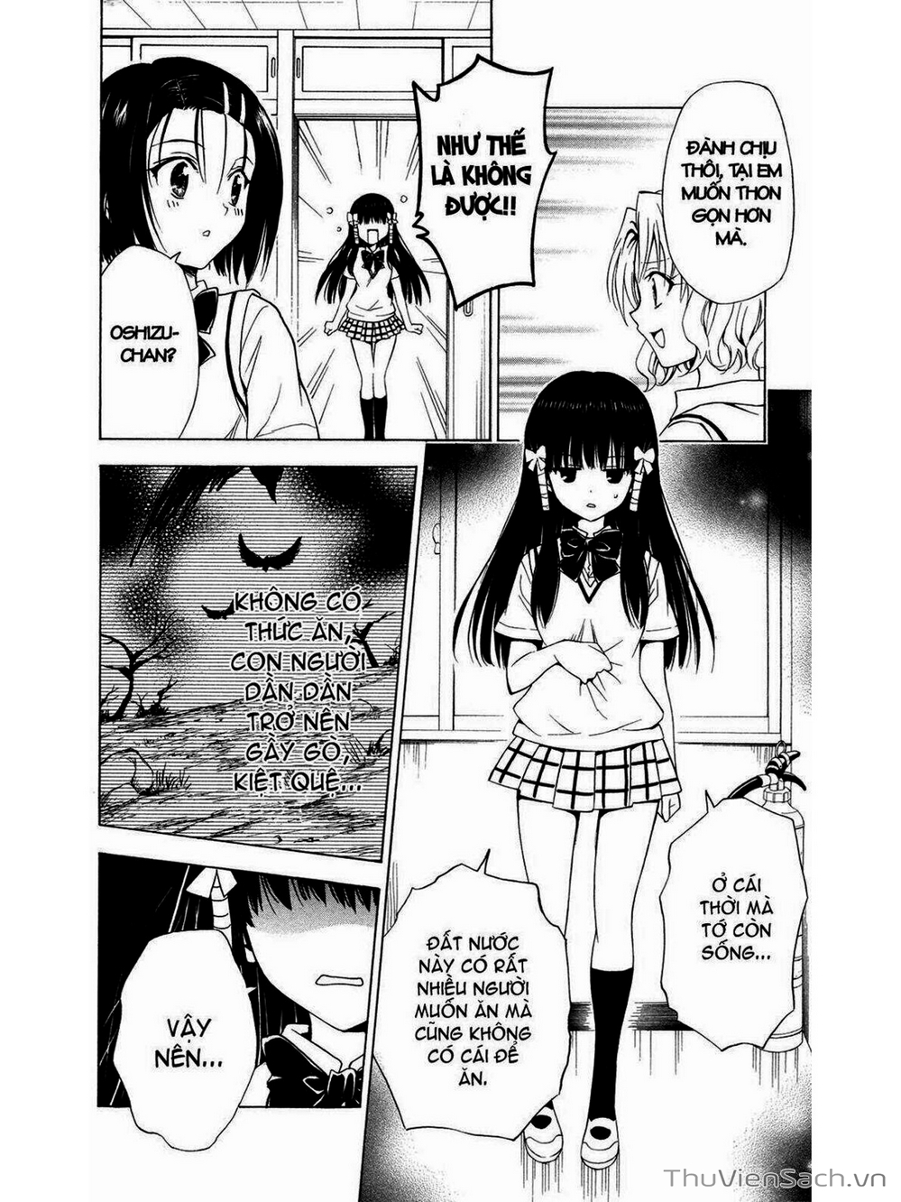 Truyện Tranh Bóng Tối Hoàng Kim - To Love Ru Darkness trang 2460