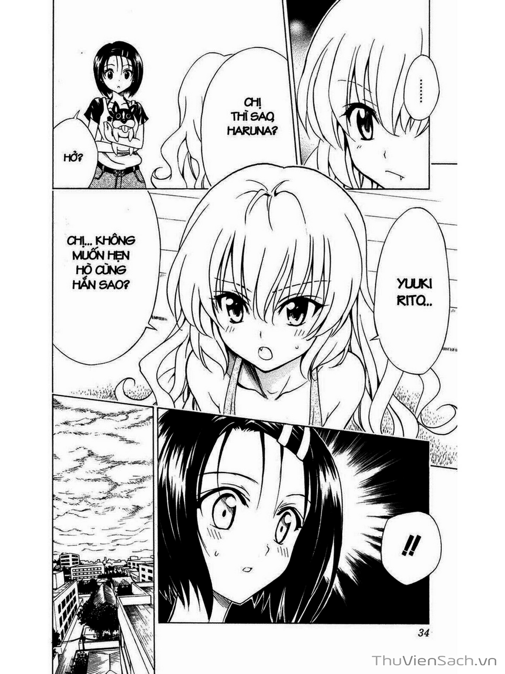 Truyện Tranh Bóng Tối Hoàng Kim - To Love Ru Darkness trang 2508