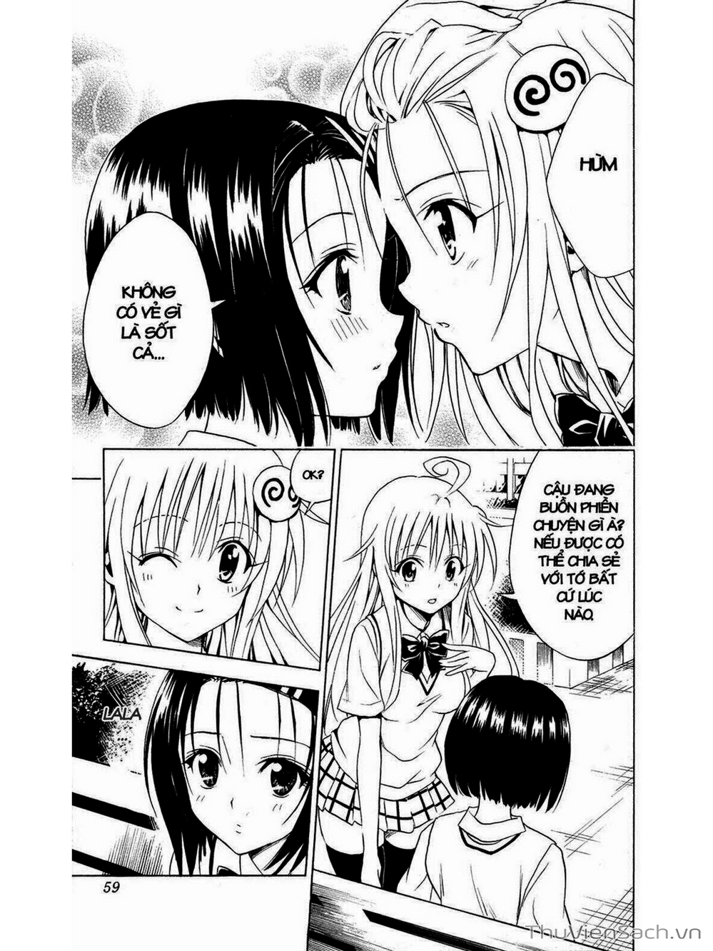 Truyện Tranh Bóng Tối Hoàng Kim - To Love Ru Darkness trang 2533