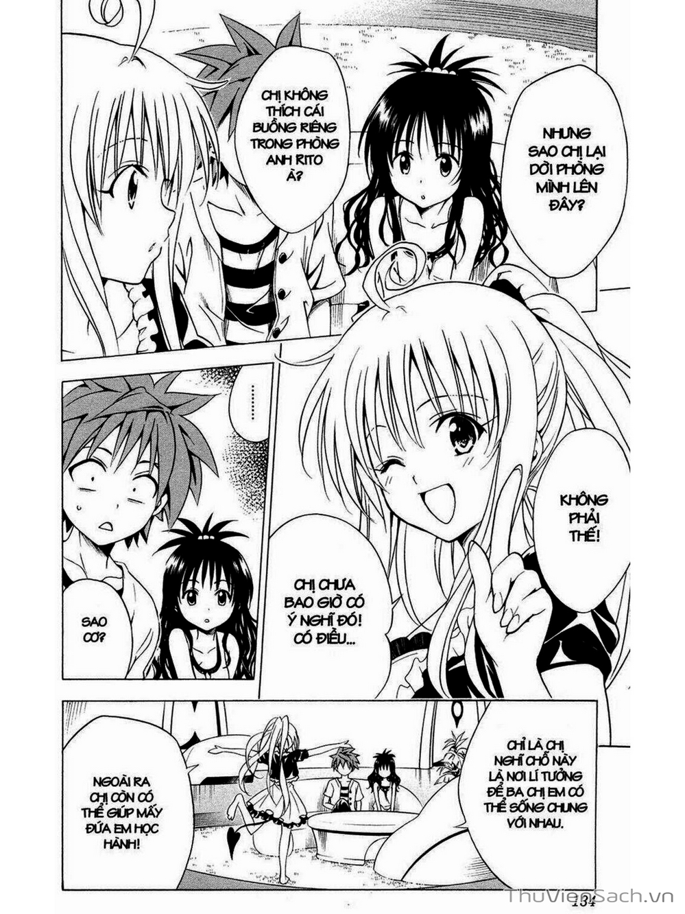 Truyện Tranh Bóng Tối Hoàng Kim - To Love Ru Darkness trang 2605