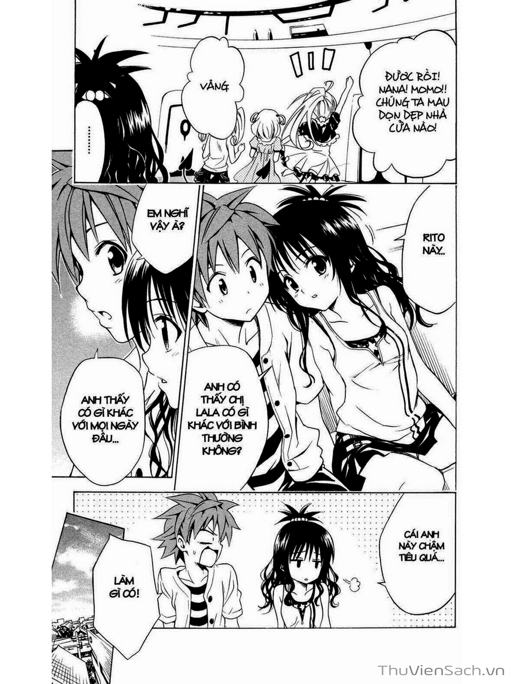 Truyện Tranh Bóng Tối Hoàng Kim - To Love Ru Darkness trang 2608