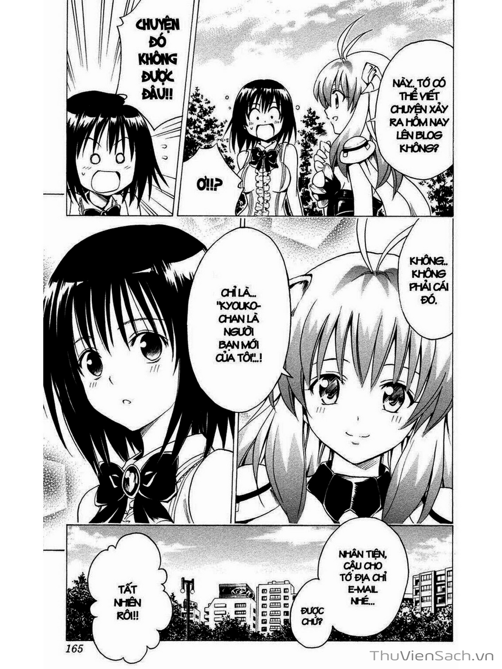 Truyện Tranh Bóng Tối Hoàng Kim - To Love Ru Darkness trang 2636