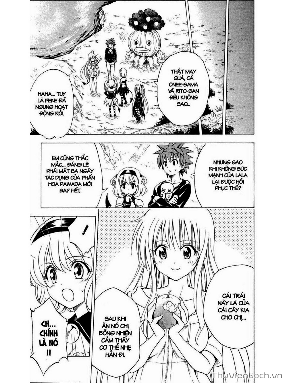 Truyện Tranh Bóng Tối Hoàng Kim - To Love Ru Darkness trang 2752