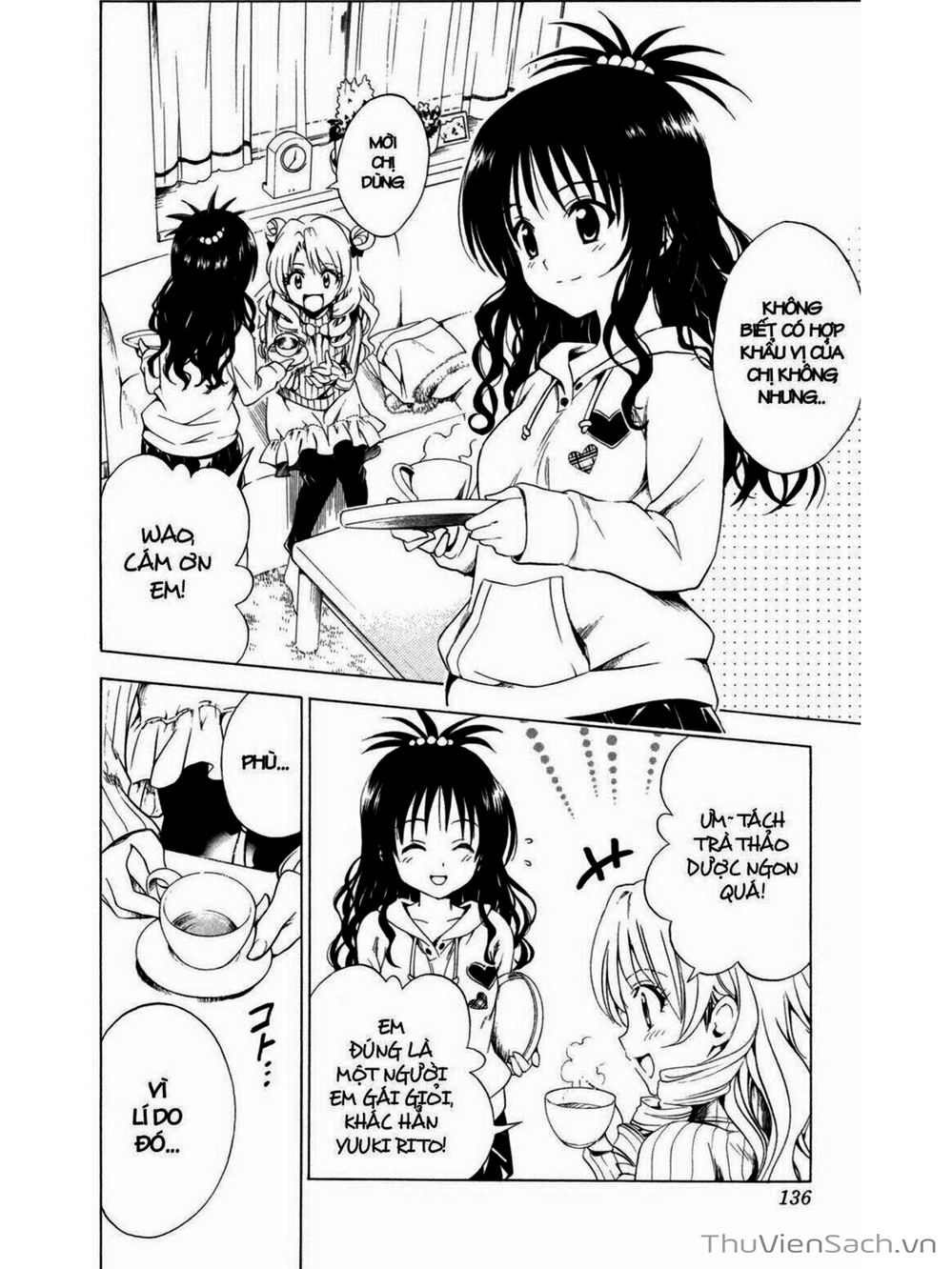 Truyện Tranh Bóng Tối Hoàng Kim - To Love Ru Darkness trang 2806