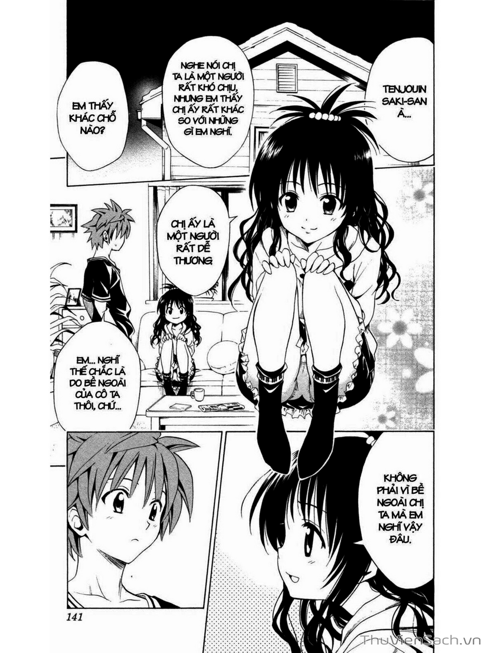 Truyện Tranh Bóng Tối Hoàng Kim - To Love Ru Darkness trang 2811