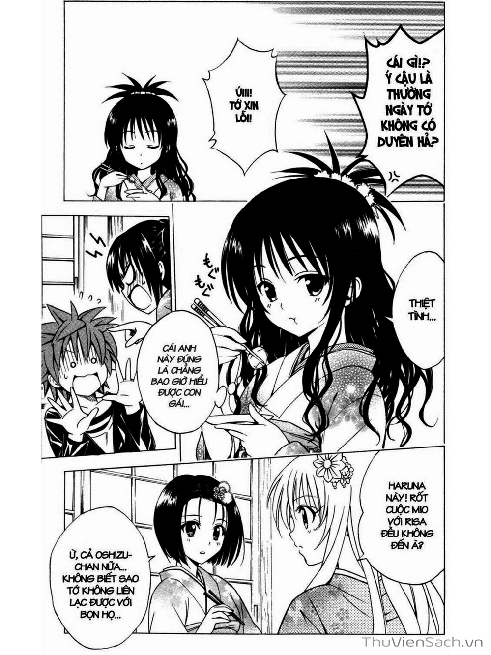 Truyện Tranh Bóng Tối Hoàng Kim - To Love Ru Darkness trang 2841