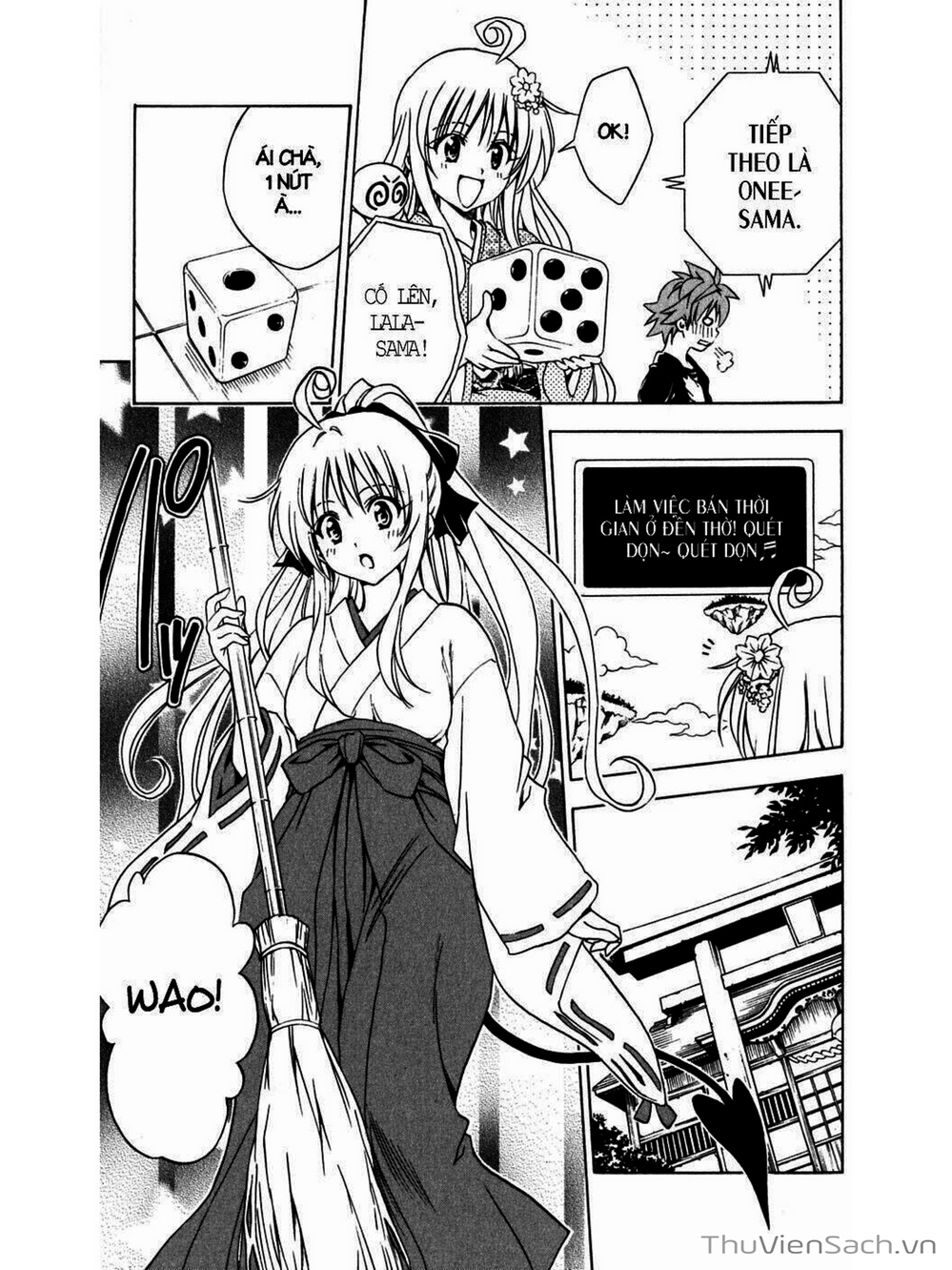 Truyện Tranh Bóng Tối Hoàng Kim - To Love Ru Darkness trang 2876