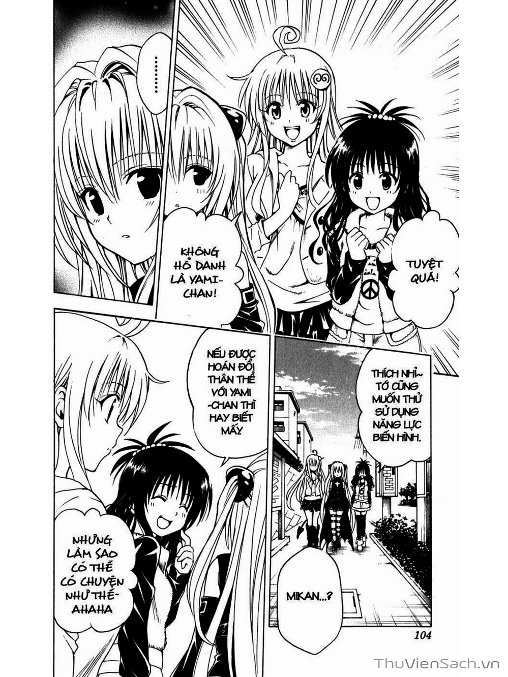 Truyện Tranh Bóng Tối Hoàng Kim - To Love Ru Darkness trang 2965