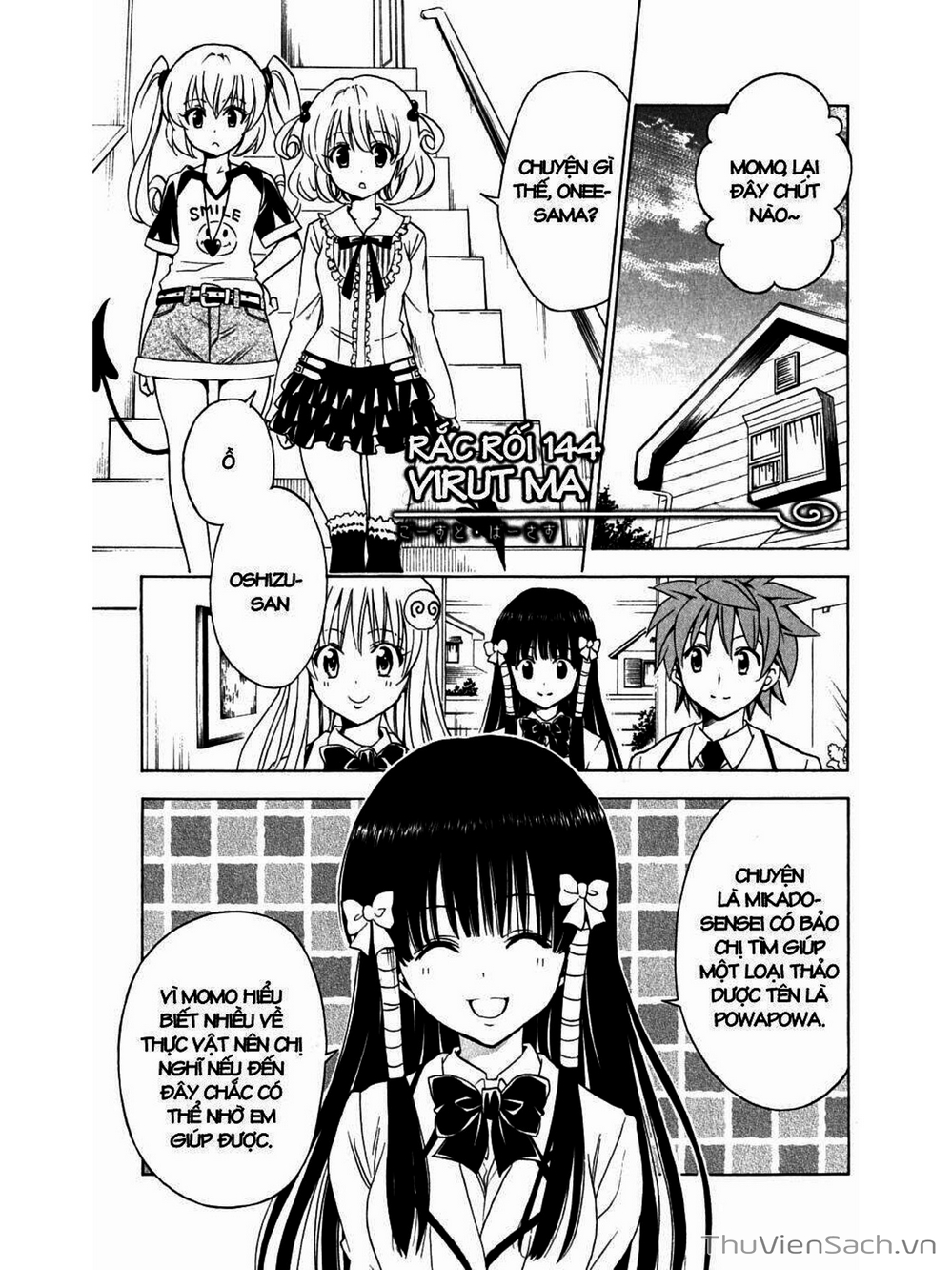 Truyện Tranh Bóng Tối Hoàng Kim - To Love Ru Darkness trang 3078