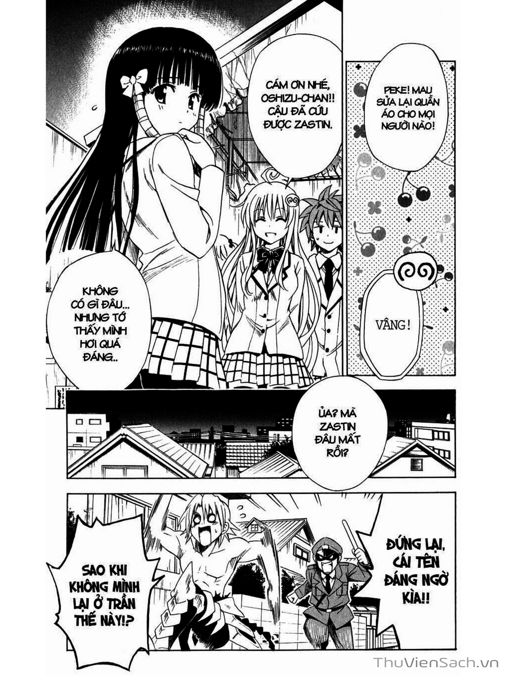 Truyện Tranh Bóng Tối Hoàng Kim - To Love Ru Darkness trang 3096