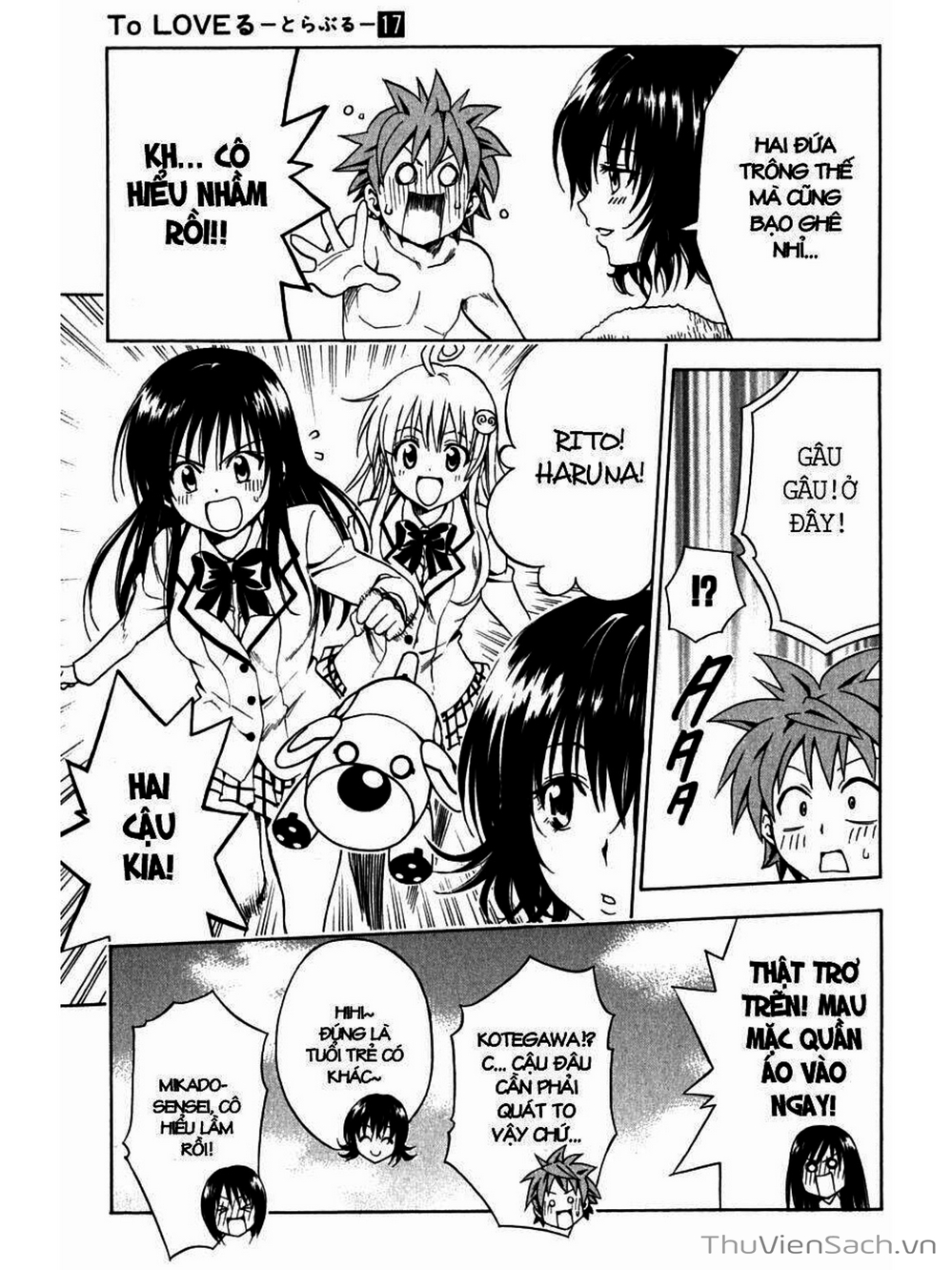 Truyện Tranh Bóng Tối Hoàng Kim - To Love Ru Darkness trang 3135