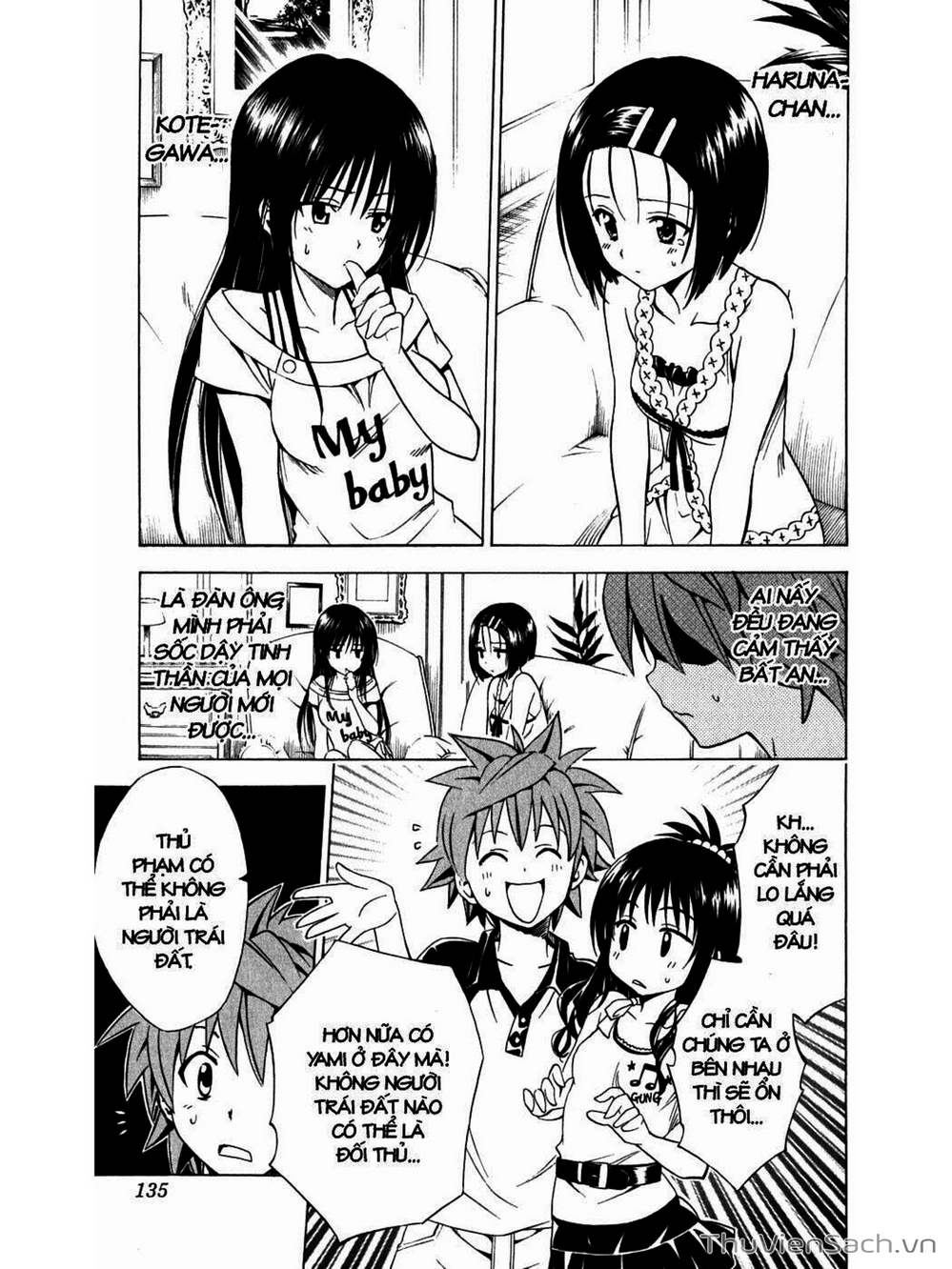 Truyện Tranh Bóng Tối Hoàng Kim - To Love Ru Darkness trang 3182