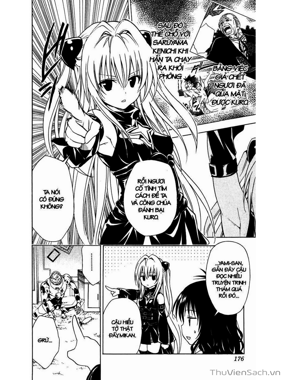 Truyện Tranh Bóng Tối Hoàng Kim - To Love Ru Darkness trang 3222