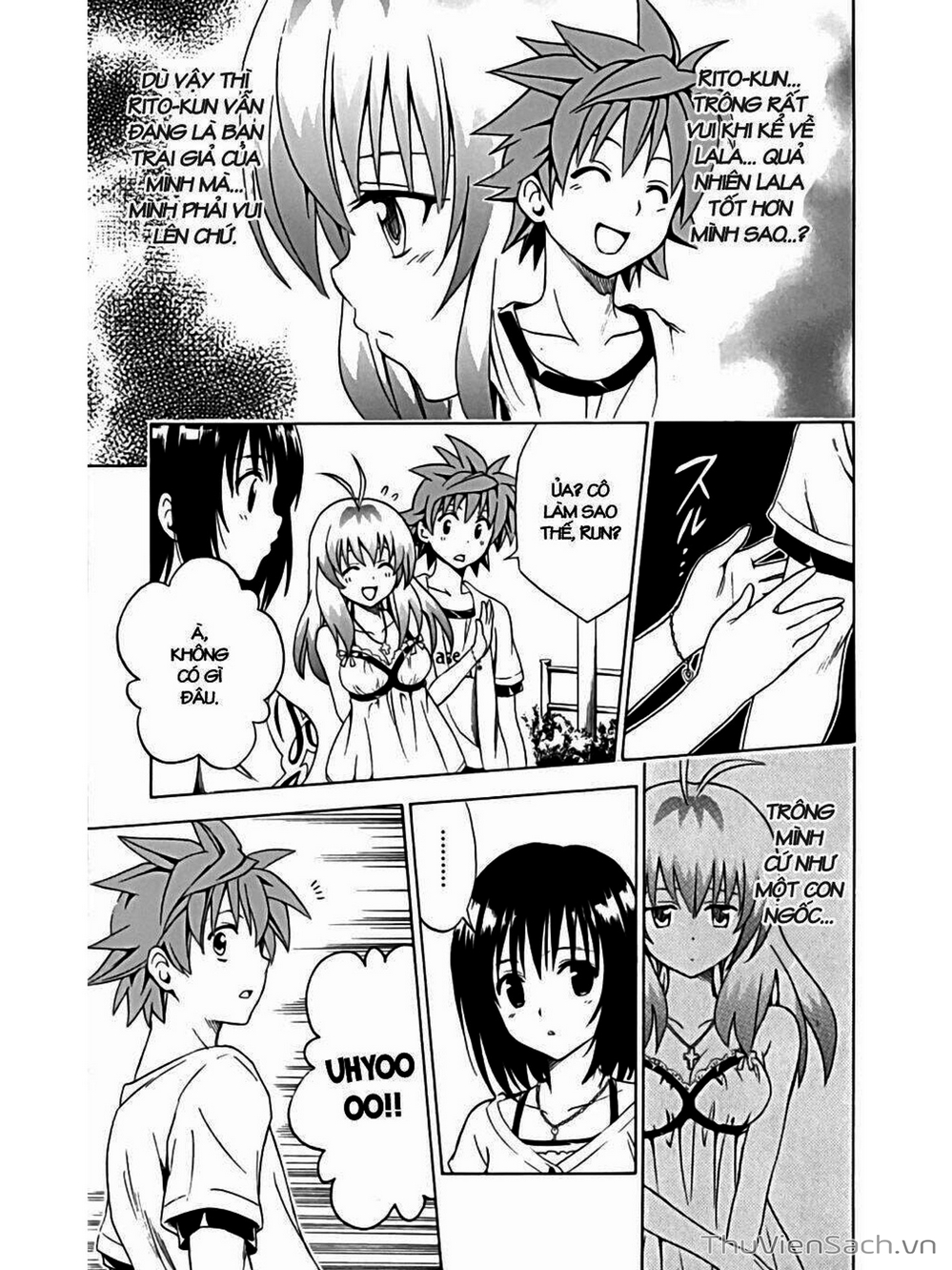 Truyện Tranh Bóng Tối Hoàng Kim - To Love Ru Darkness trang 3296