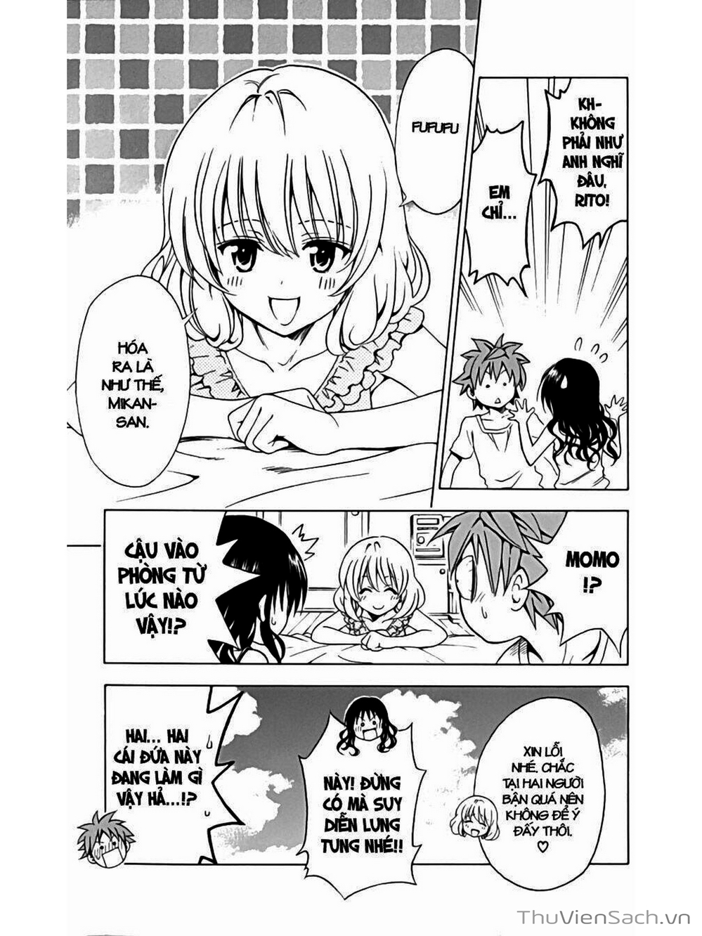 Truyện Tranh Bóng Tối Hoàng Kim - To Love Ru Darkness trang 3365