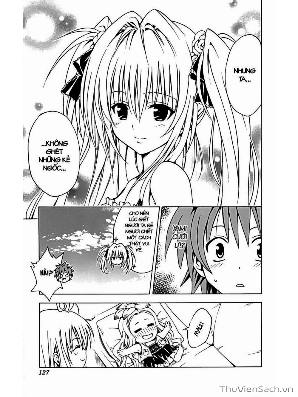 Truyện Tranh Bóng Tối Hoàng Kim - To Love Ru Darkness trang 3384