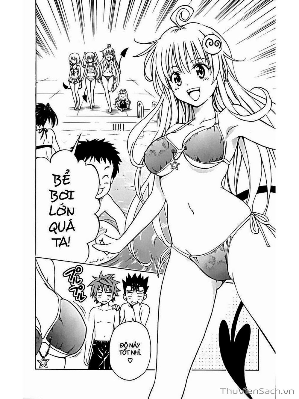 Truyện Tranh Bóng Tối Hoàng Kim - To Love Ru Darkness trang 3390