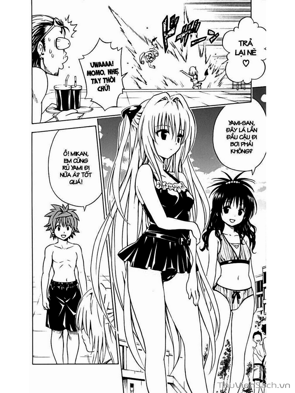 Truyện Tranh Bóng Tối Hoàng Kim - To Love Ru Darkness trang 3392