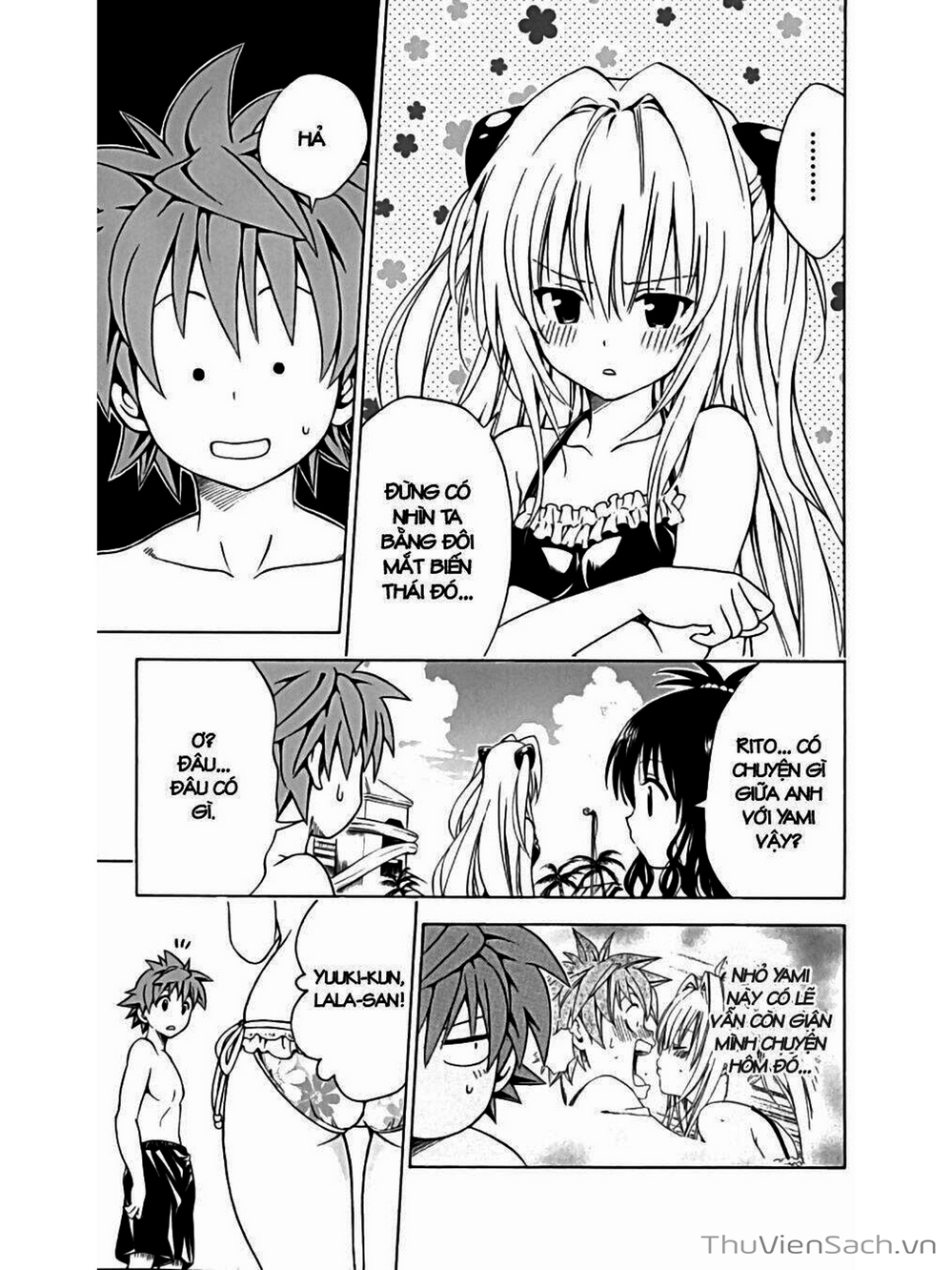 Truyện Tranh Bóng Tối Hoàng Kim - To Love Ru Darkness trang 3393