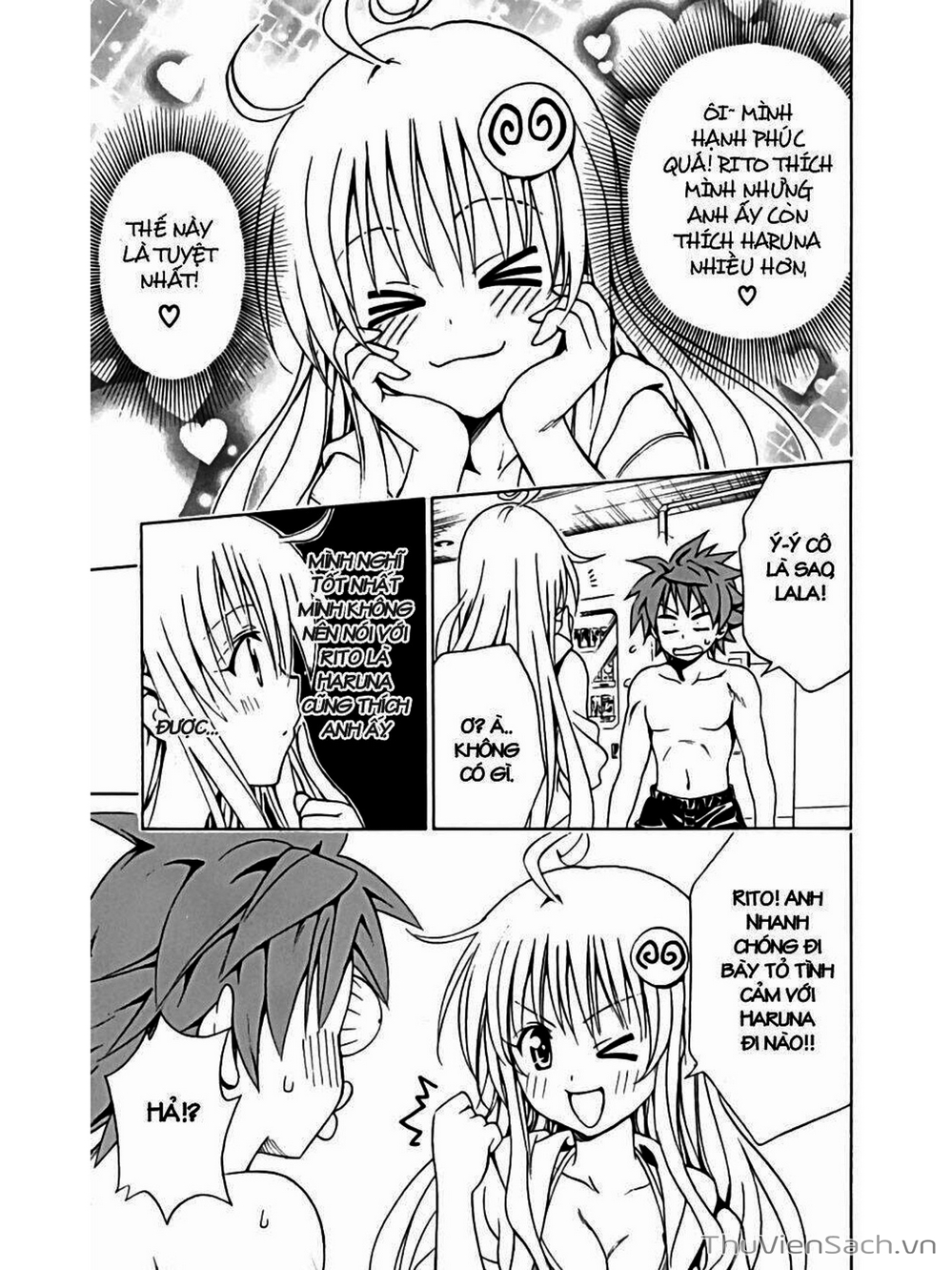 Truyện Tranh Bóng Tối Hoàng Kim - To Love Ru Darkness trang 3446