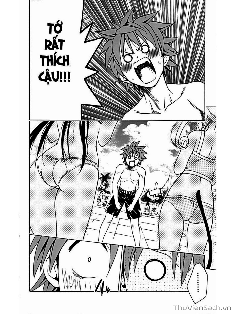 Truyện Tranh Bóng Tối Hoàng Kim - To Love Ru Darkness trang 3457