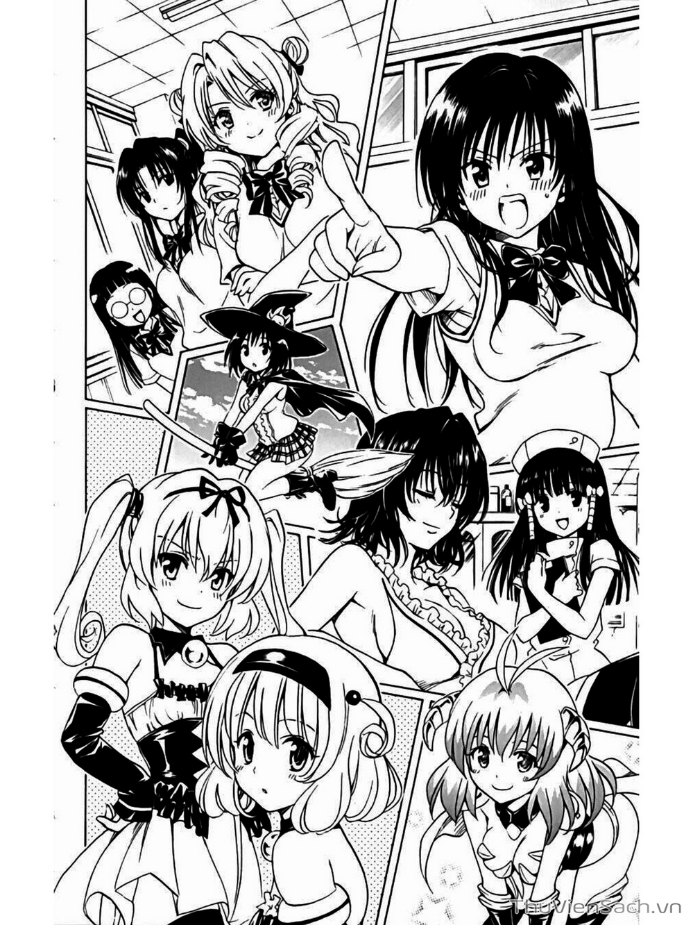 Truyện Tranh Bóng Tối Hoàng Kim - To Love Ru Darkness trang 3461