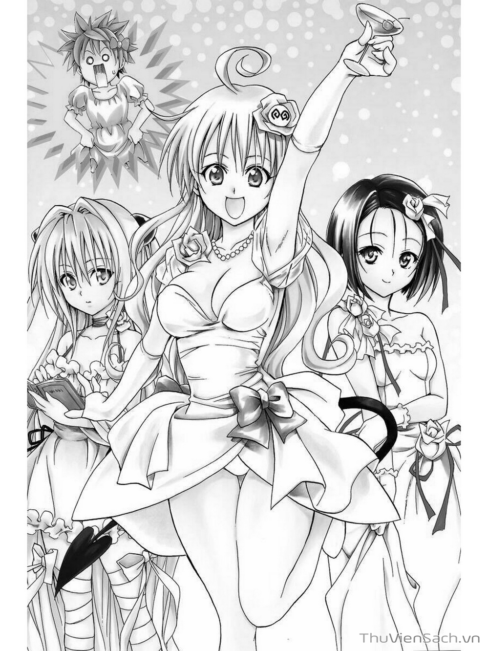 Truyện Tranh Bóng Tối Hoàng Kim - To Love Ru Darkness trang 3496