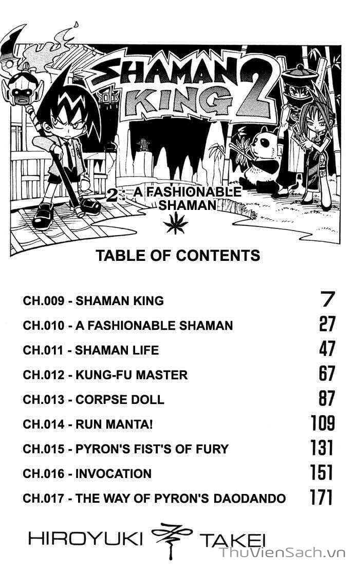 Truyện Tranh Vua Pháp Thuật - Shaman King trang 187