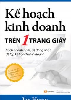 Kế Hoạch Kinh Doanh Trên 1 Trang Giấy