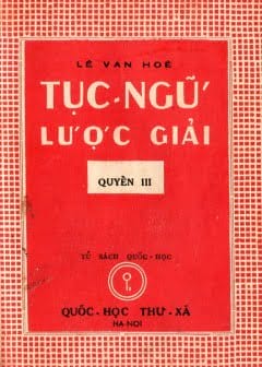 Tục Ngữ Lược Giải - Quyển 3