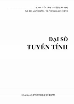 Đại Số Tuyến Tính